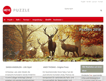 Tablet Screenshot of heye-puzzle.de